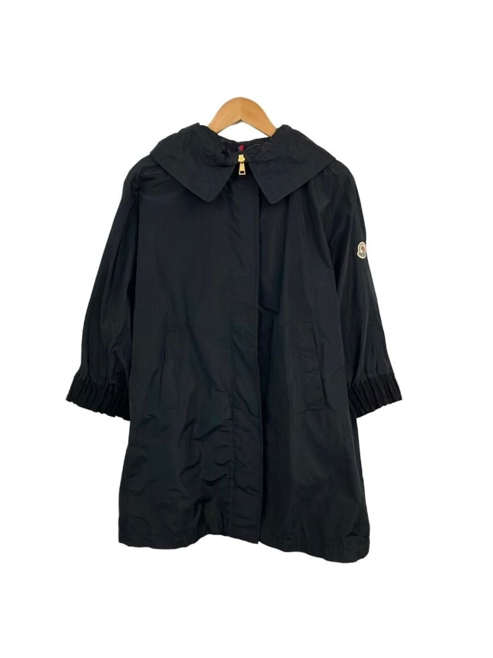 Moncler Coat Astrophy Dark Navy Long Sleeve Spring Autumn